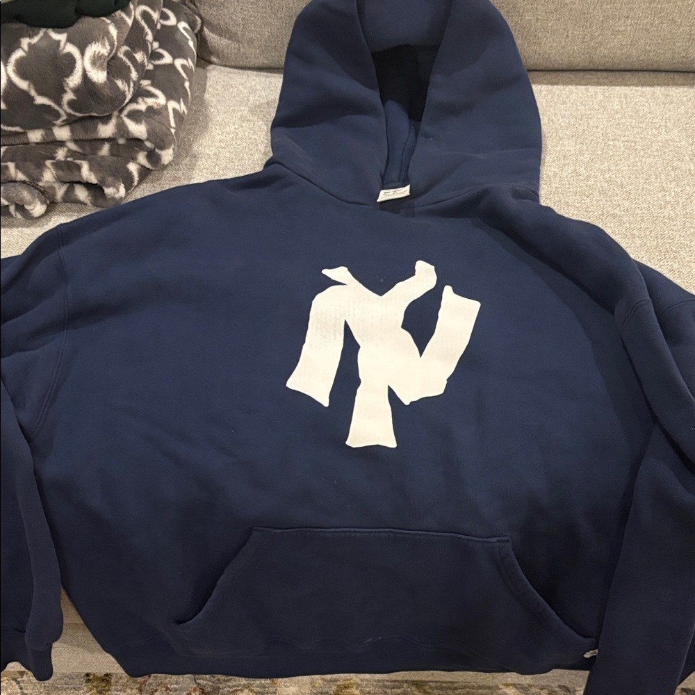 Navy Blue Hoodie Sweater